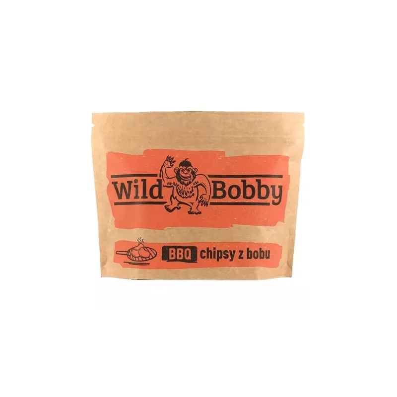 Chipsy z Bobu BBQ 100 g - Wild Bobby