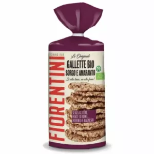 Wafle z Sorgo i Amarantusa Bezglutenowe Bio 120 g - Fiorentini