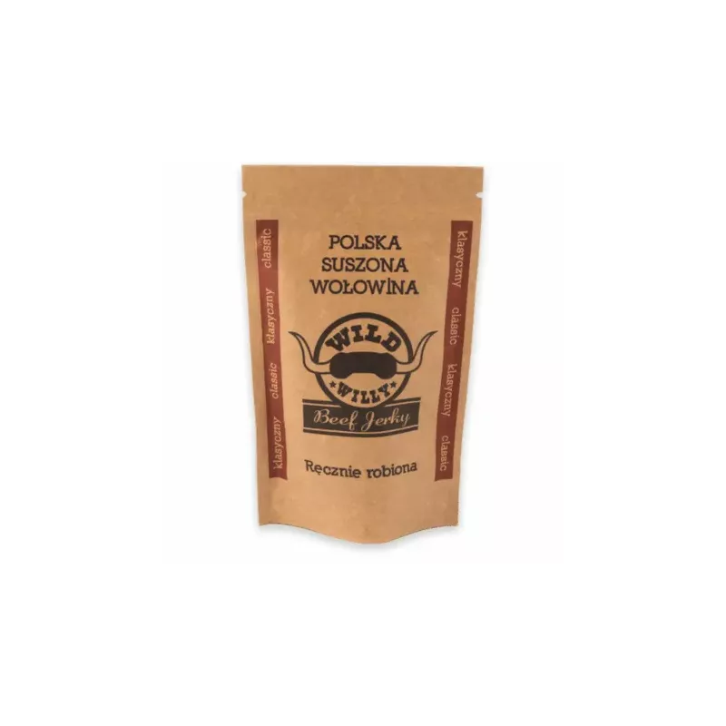 Beef Jerky Suszona Wołowina 30 g - Wild Willy