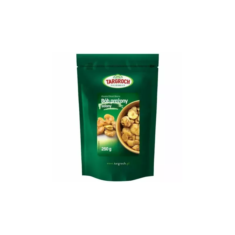 Bób Prażony Solony 250 g - Targoch