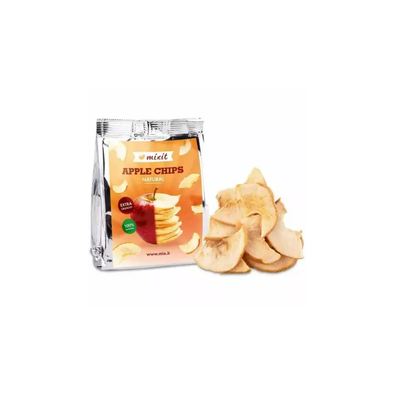Naturalne Chipsy Jabłkowe do Kieszeni 25 g - Mixit