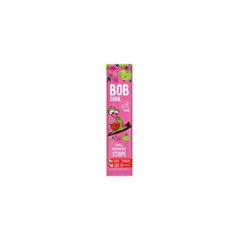 Przekąska Jabłkowo - Malinowa Bez Dodatku Cukru 14 g - Bob Snail