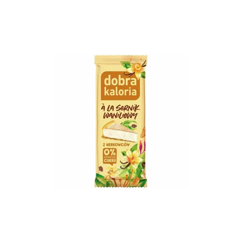 Baton z Nerkowców a'la Sernik 35 g - Dobra Kaloria