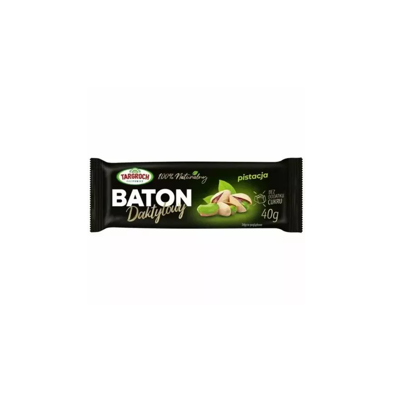 Baton Daktylowy z Pistacją 40 g - Targroch
