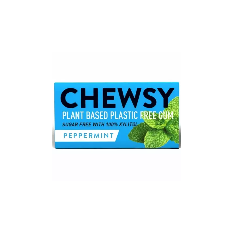 Guma do Żucia Mięta Pieprzowa z Ksylitolem 15 g - Chewsy