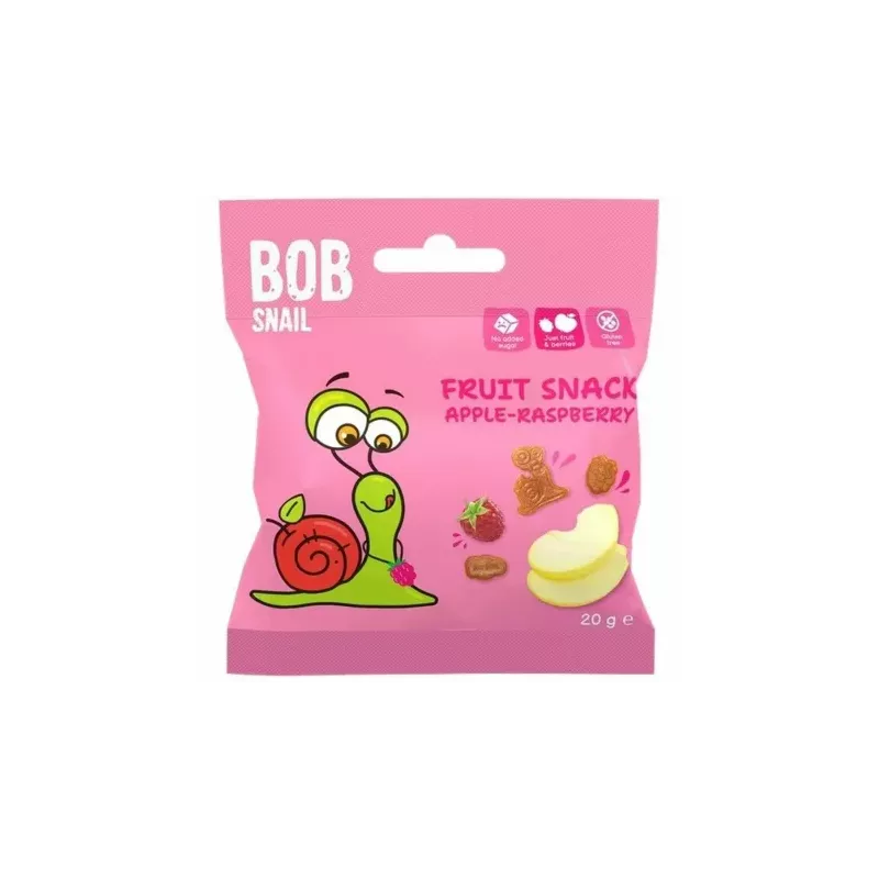 Przekąska Jabłko Malina Bez Dodatku Cukru 20 g - Bod Snail
