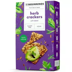 Krakersy z Nasionami i Ziołami 80 g - The Beginnings