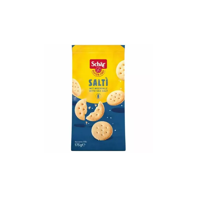 Salti Słone Krakersy Bezglutenowe 175 g - Schar