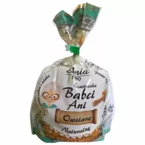 Ciasteczka Owsiane Naturalne Bez Dodatku Cukru 100 g - Ania