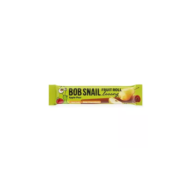 Przekąska Jabłko i Gruszka ROLL LOOONG 15 g - Bob Snail