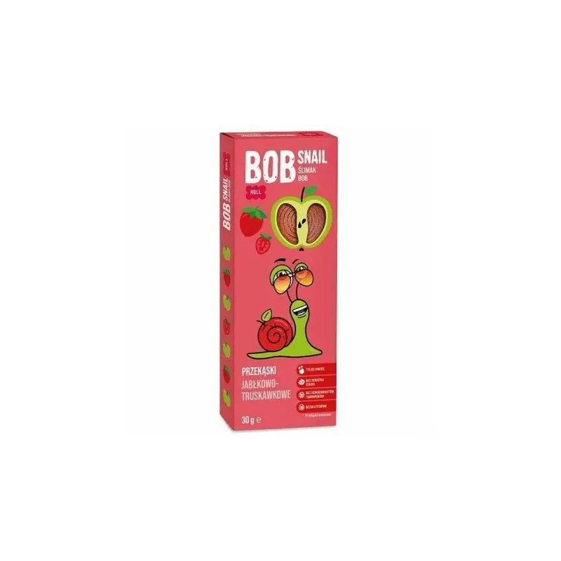 Przekąska Jabłko - Truskawka 30 g Bob Snail
