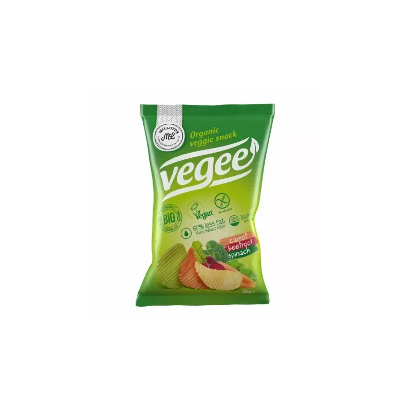 Chipsy Warzywne Bezglutenowe BIO 85 g - McLLOYD's