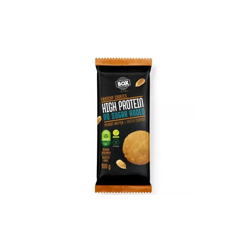 Ciastka Proteinowe Bezglutenowe Bez Dodatku Cukru 100 g - ZPC BOX