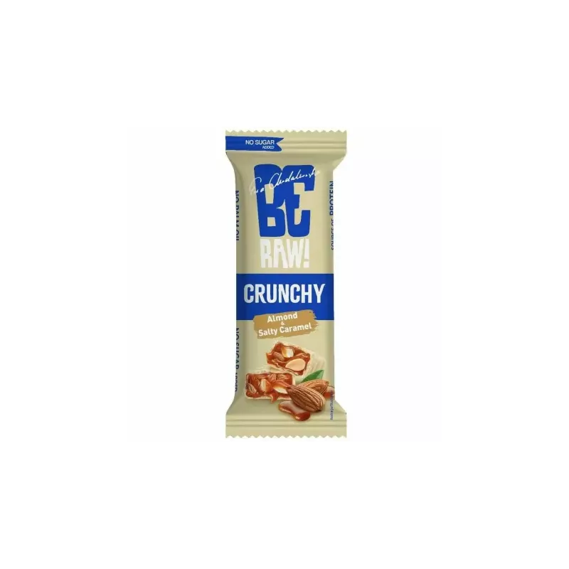 Baton Crunchy Almonds Salty Caramel 40 g - BeRAW
