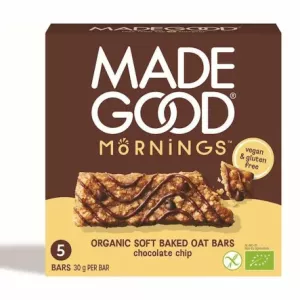 Batoniki Owsiane z Czekoladą Bezglutenowe Bio 150 g (5x 30 g) - Made Good