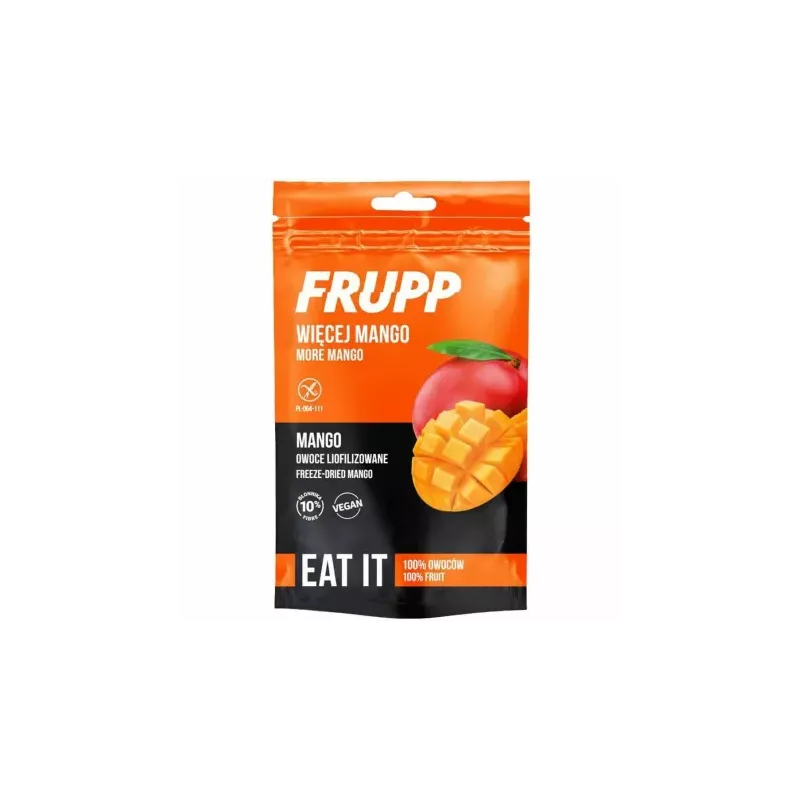 Mango Owoce Lioflilizowane 15 g - Frupp