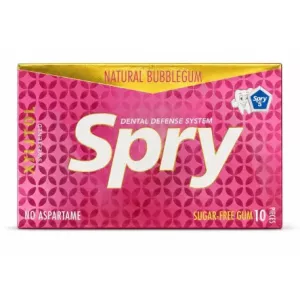 Guma do Żucia Balonowa z Ksylitolem 10 Sztuk - Spry