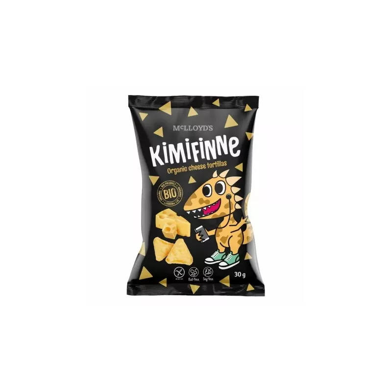 Chrupki Kukurydziane Nachos o Smaku Serowym Bezglutenowe 30 g McLloyd's