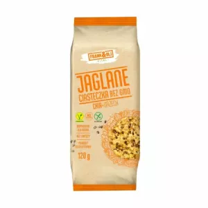 Ciastka Jaglane z Orzechami i Chia Bezglutenowe 120 g Frank and Oil