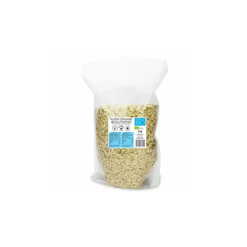 Płatki Owsiane Bezglutenowe Bio 3 kg - Horeca