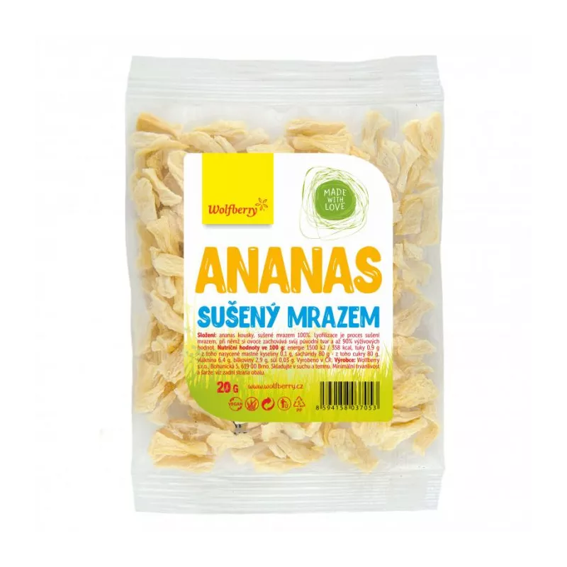 Ananas liofilizowany - Wolfberry