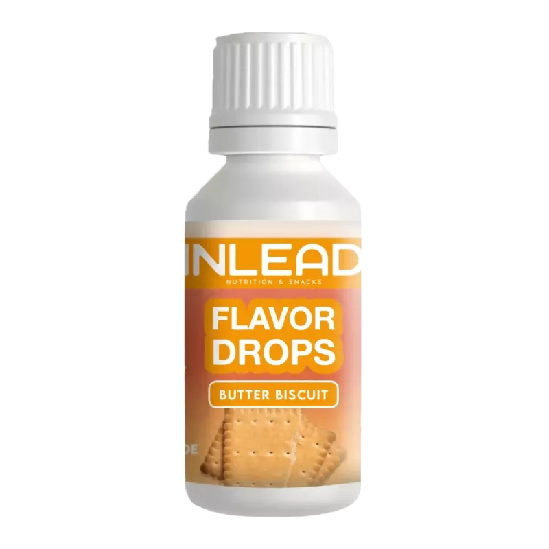 ["Inlead Flavour Drops 30ml Butter Biscuit"]