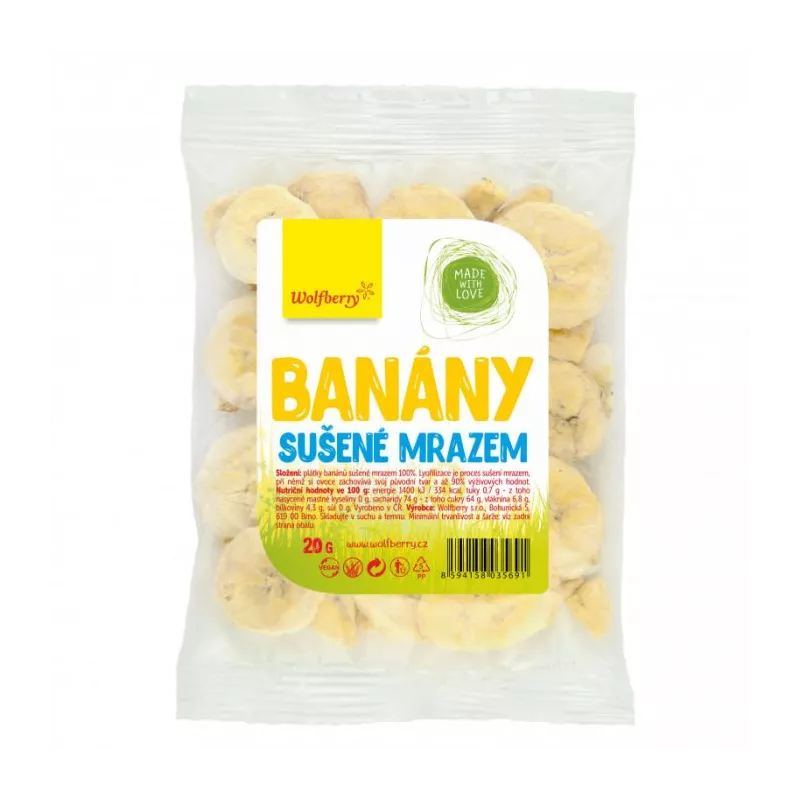 Banany liofilizowane - Wolfberry