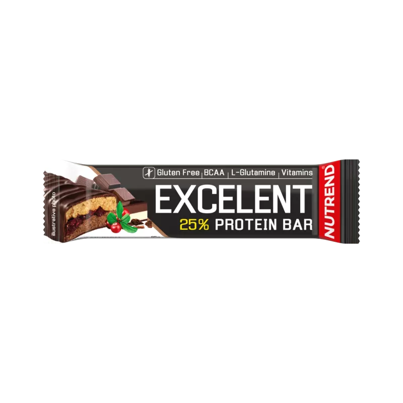 Baton białkowy Excelent 85 g - Nutrend masło orzechowe