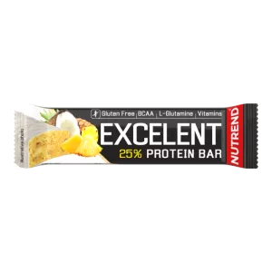 Baton białkowy Excelent 85 g - Nutrend masło orzechowe