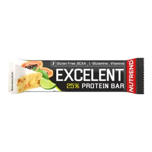 Baton białkowy Excelent 85 g - Nutrend masło orzechowe
