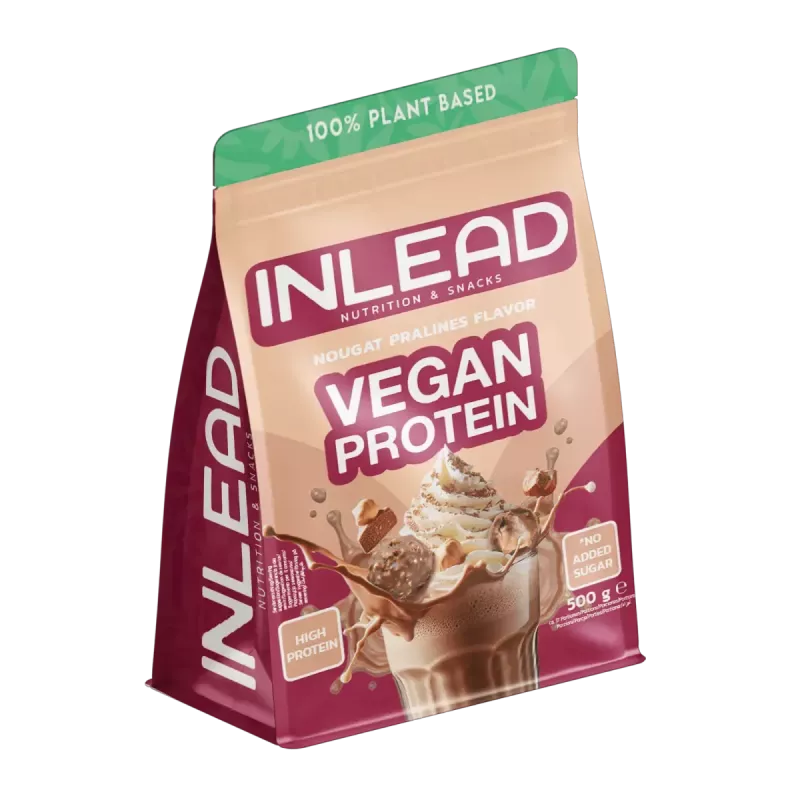 ["Inlead Vegan Protein 500g Praliny nugatowe"