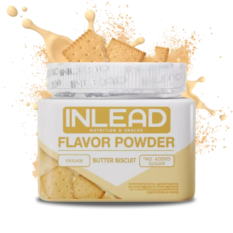 ["Inlead Flavour Powder 250g herbatniki maślane"]