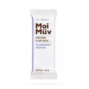 Baton białkowy MoiMüv Flapjack - GymBeam muffinka jagodowa