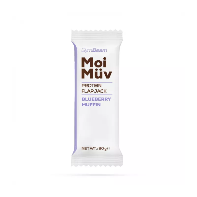 Baton białkowy MoiMüv Flapjack - GymBeam muffinka jagodowa