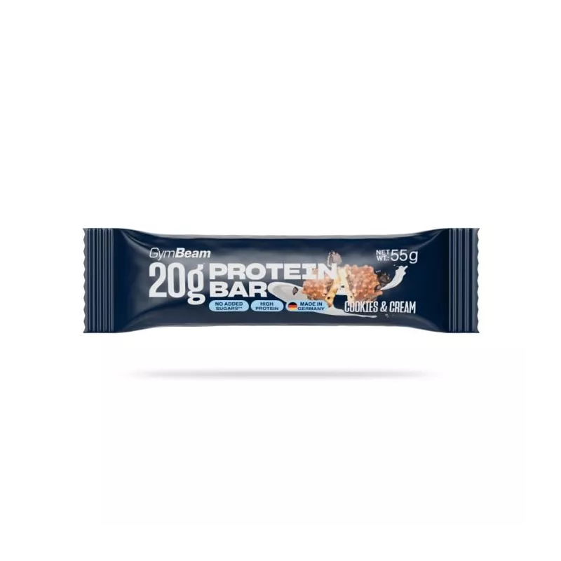 Baton proteinowy 20 g - GymBeam cookies & krém