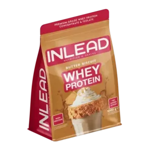 ["Inlead Whey Protein 1000g Butter Biscuit"]
