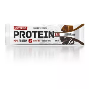 Baton proteinowy 55 g - Nutrend truskawka