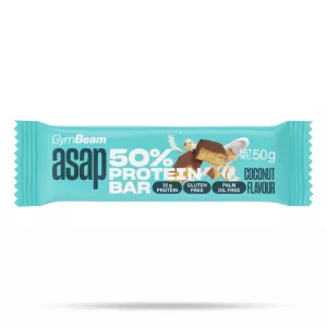 Baton proteinowy ASAP 50% - GymBeam kokos