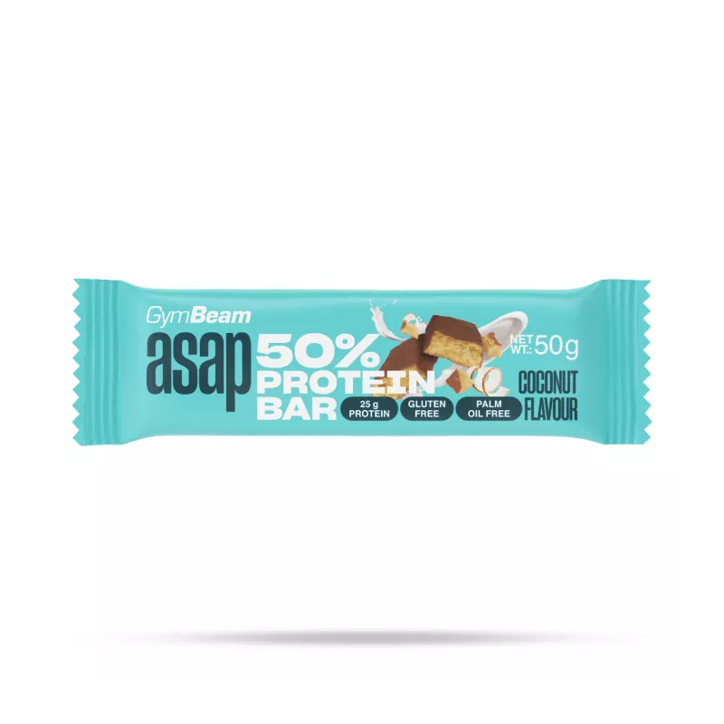 Baton proteinowy ASAP 50% - GymBeam kokos