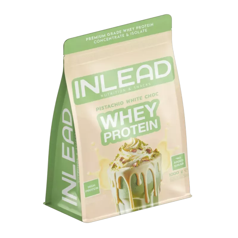 ["Inlead Whey Protein 1000g Pistachio White Chocolate"]