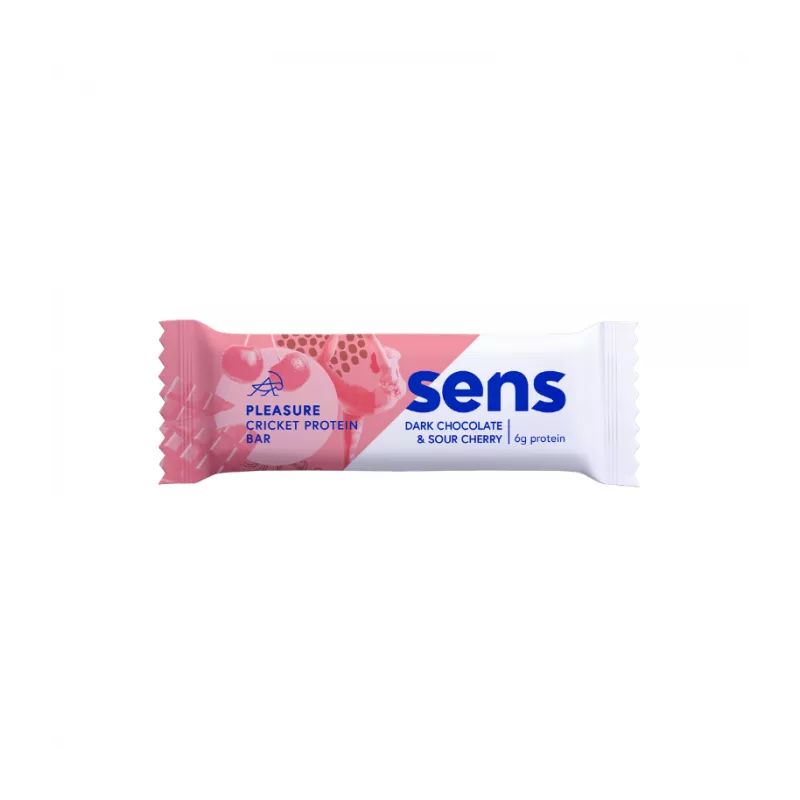 Baton proteinowy z mąki ze świerszczy Pleasure - SENS