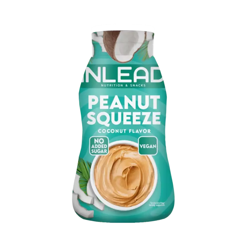 ["Inlead Peanut Squeeze 520 g Smak kokosowy"]
