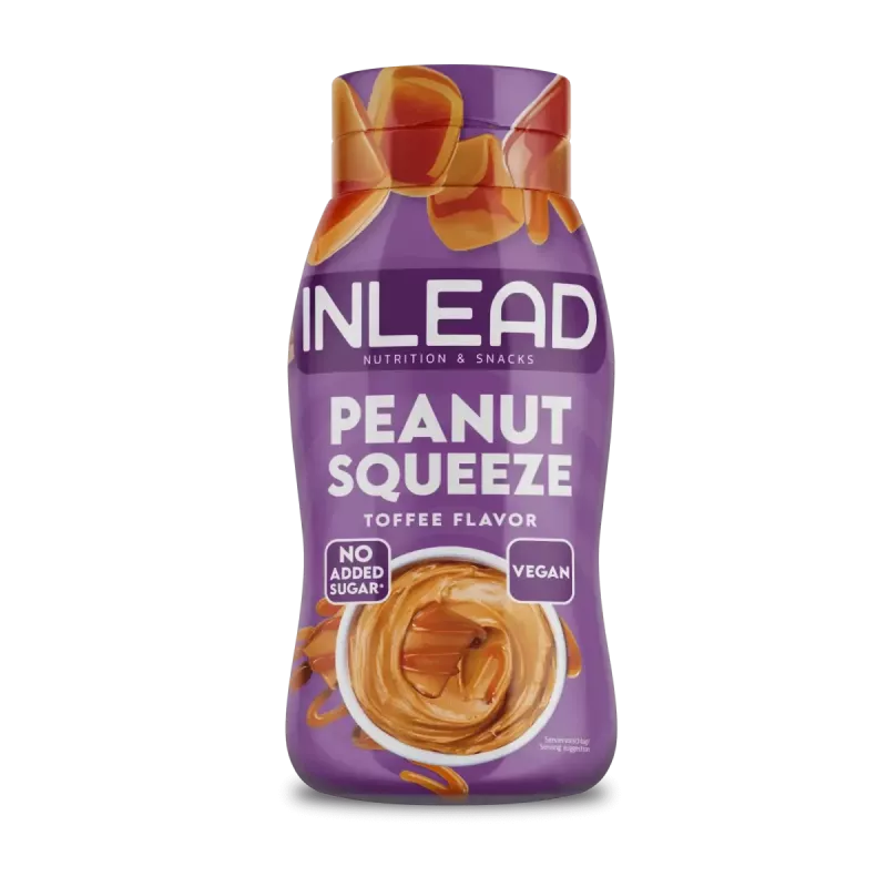 ["Inlead Peanut Squeeze 520 g Smak toffi"]