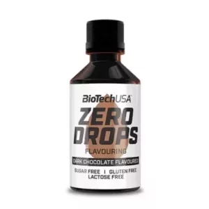 ["BioTech USA Zero Drops 50 ml o smaku ciemnej czekolady"]