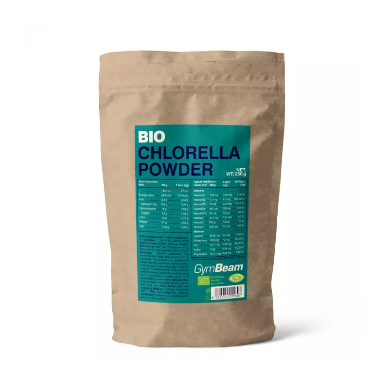 BIO Chlorella w proszku - GymBeam