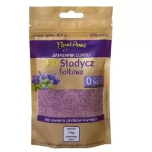 ["Flower Power FIT Słodycz Fiołkowa 100 g"]