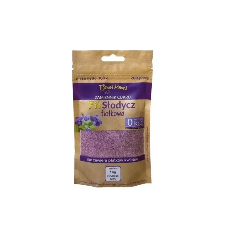 ["Flower Power FIT Słodycz Fiołkowa 100 g"]