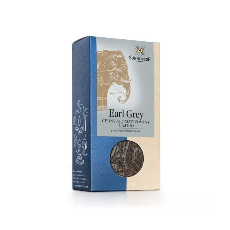 BIO Herbata Earl Grey Sypana - Sonnento