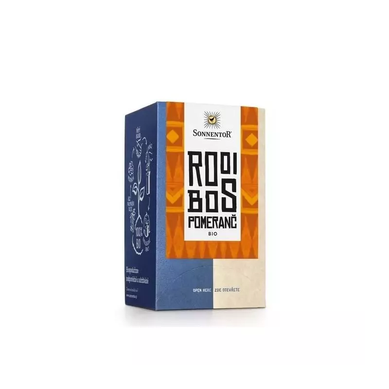 BIO Herbata pomarańczowa Rooibos 18x1,8g - Sonnentor