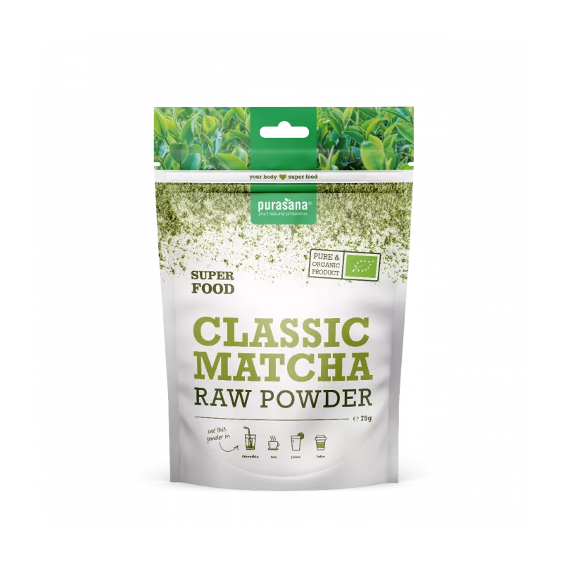 BIO Klasyczna Matcha Raw w Proszku - Purasana
